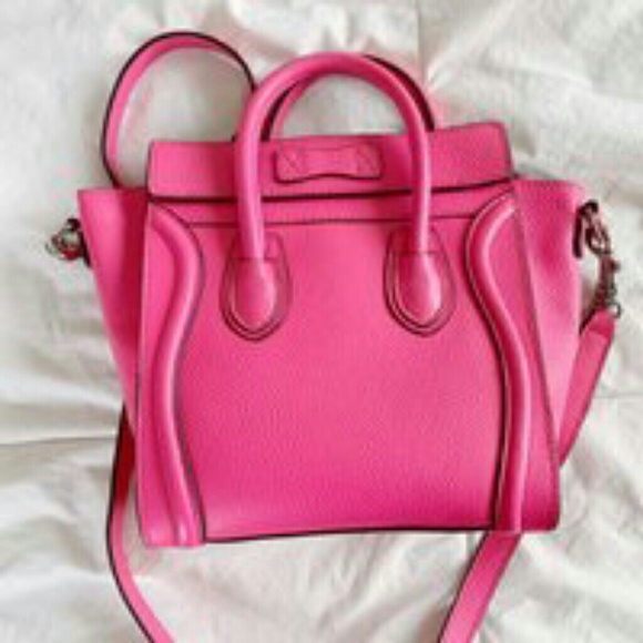 hot pink celine bag